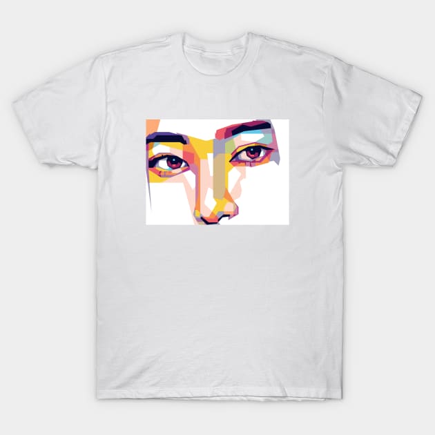 area T wpap pop art T-Shirt by Rizkydwi